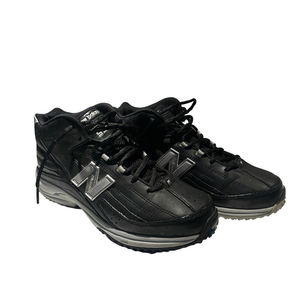New Balance 995 Team Sports Black Mid Cut Football Turf Shoes Men's size 7.5